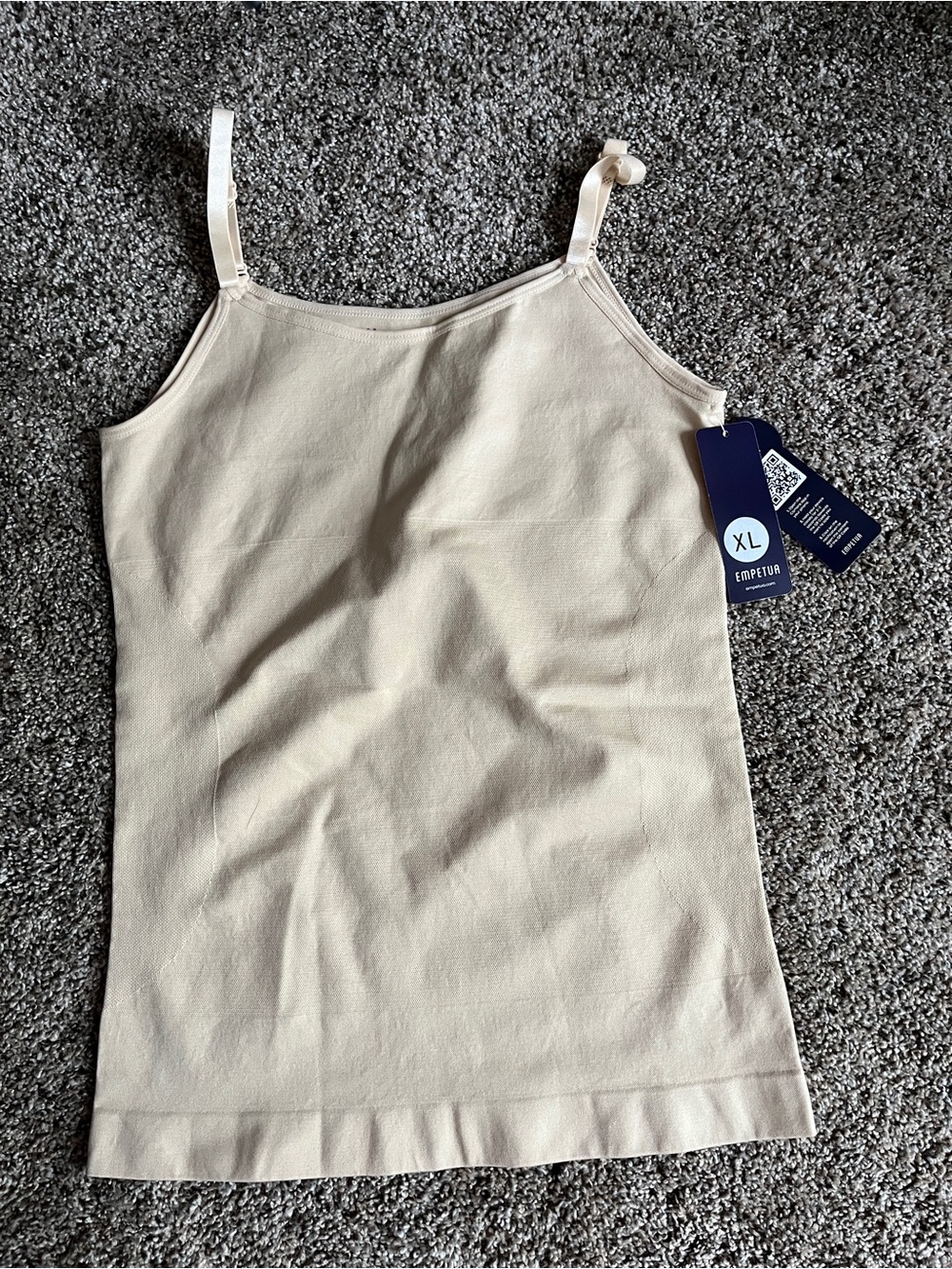 Shapermint Nude Seamless Cami Tank Top